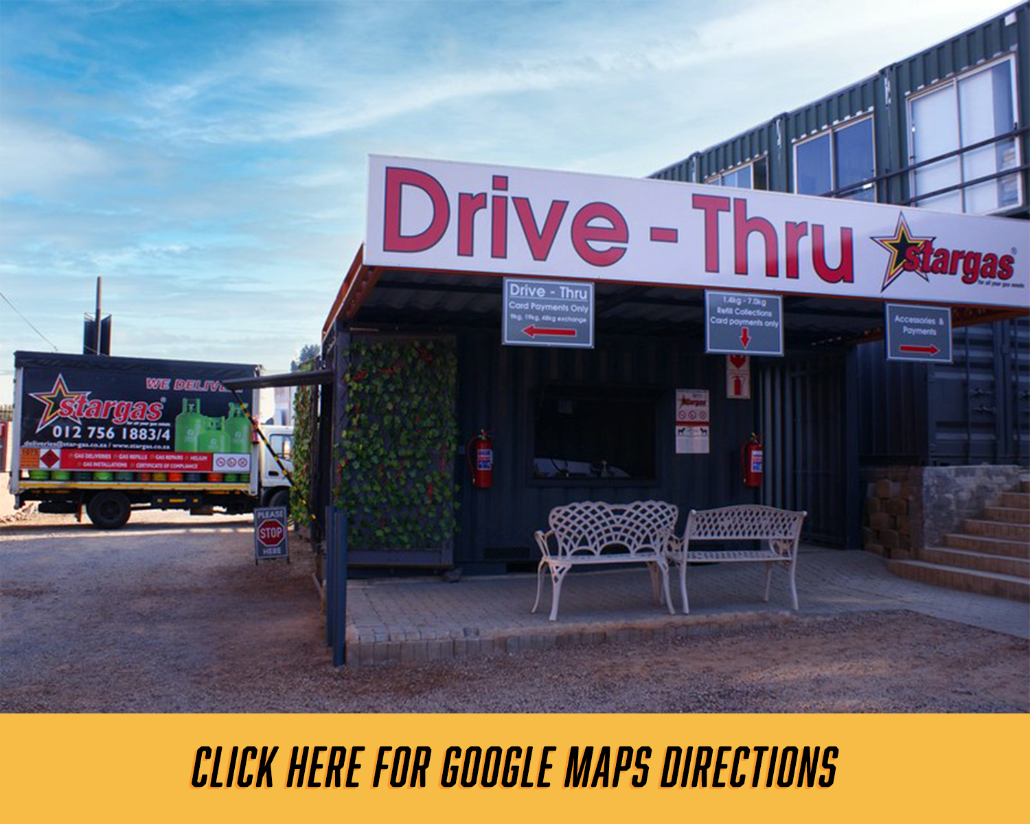 Stargas Gas & Go drive-thru location