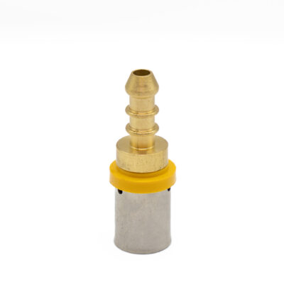 12/16 hosetail brass PEX gas fitting for LPG installations