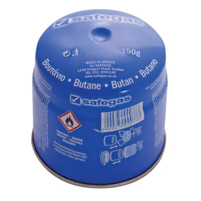 safegas-190g-butane-cartridge-south-africa camping-gas-cartridge-190g-safegas butane-propane-blend-cartridge portable-gas-canister-for-camping