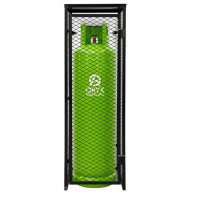 Single 48kg gas cage - alternate view