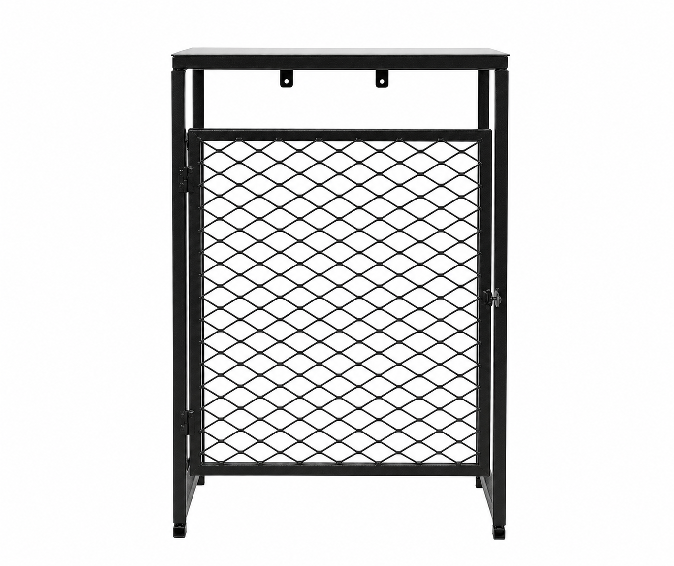 9kg single gas cylinder storage cage with lockable steel frame Single 9kg LPG gas bottle security cage for outdoor storage Galvanized steel cage designed for one 9kg gas cylinder