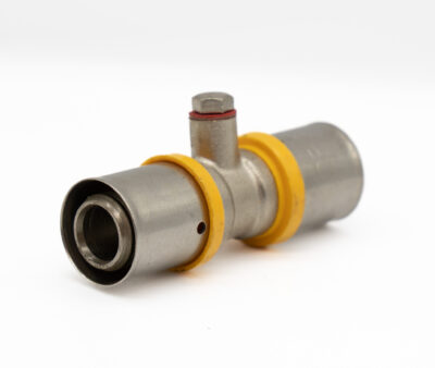 12/16 brass pressure testing point gas fitting for LPG installations