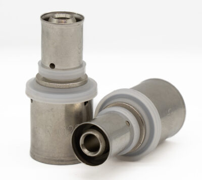 20/25 12/16 reducing straight gas fitting brass PEX connector for LPG installations - alternate view