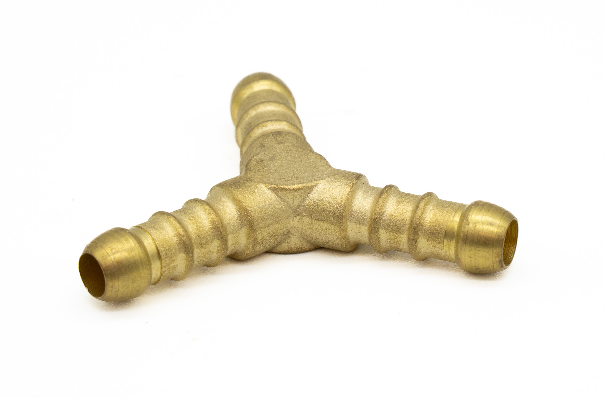 BRASS 8MM HOSETAIL Y – PIECE