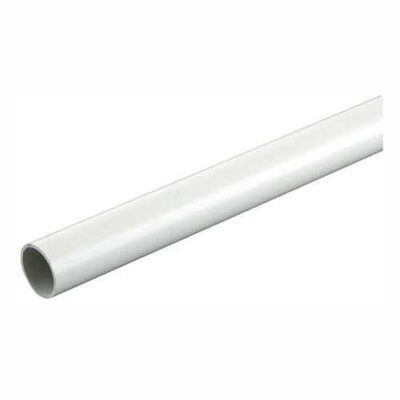 Conduit 25mm White Round