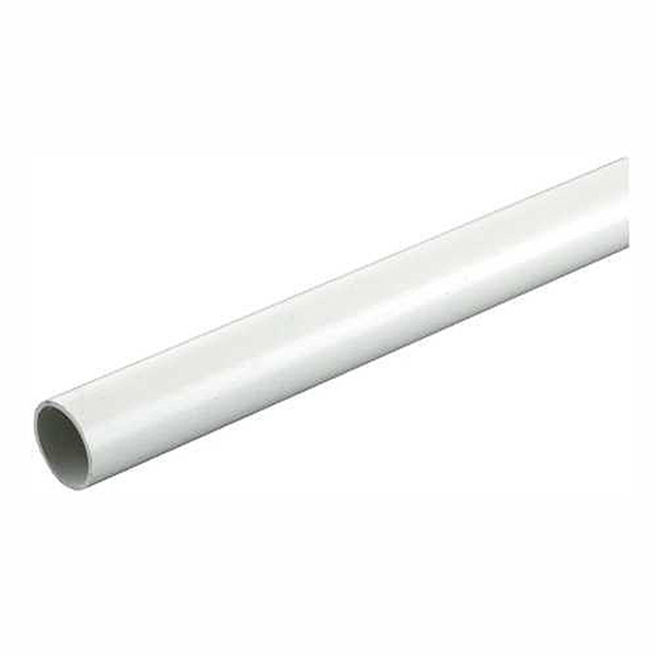 Conduit 25mm White Round