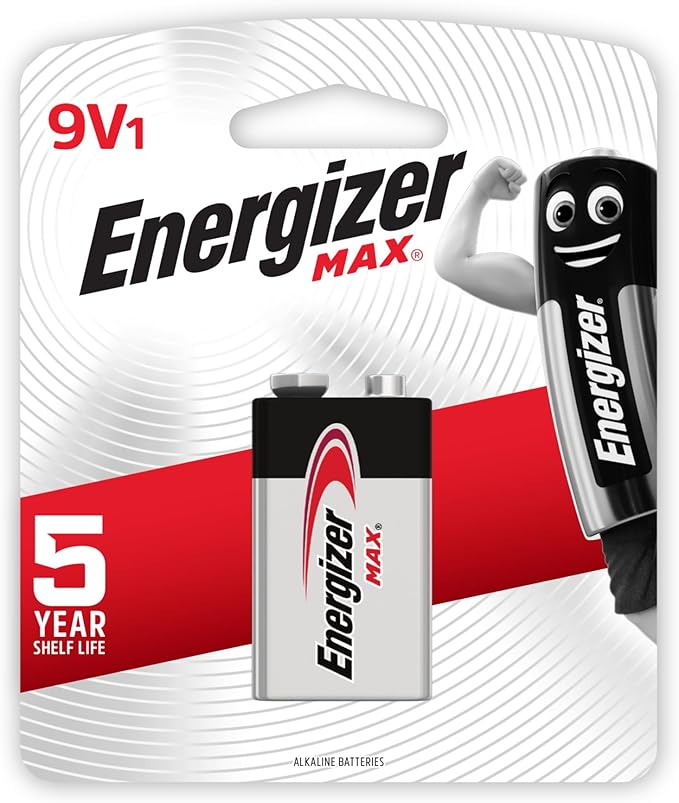 ENERGIZER 9V MAX BATTERY