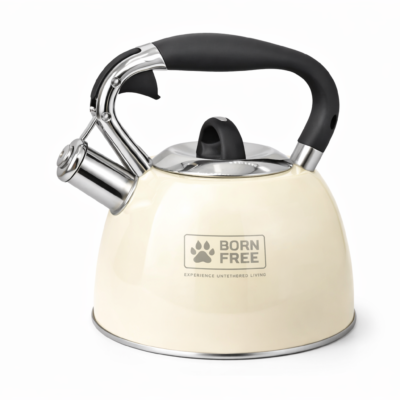 Cadac Born Free Whistling Kettle – Beige