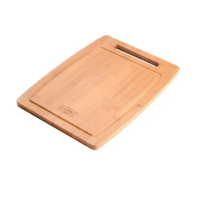 Cadac bamboo cutting board braai prep surface