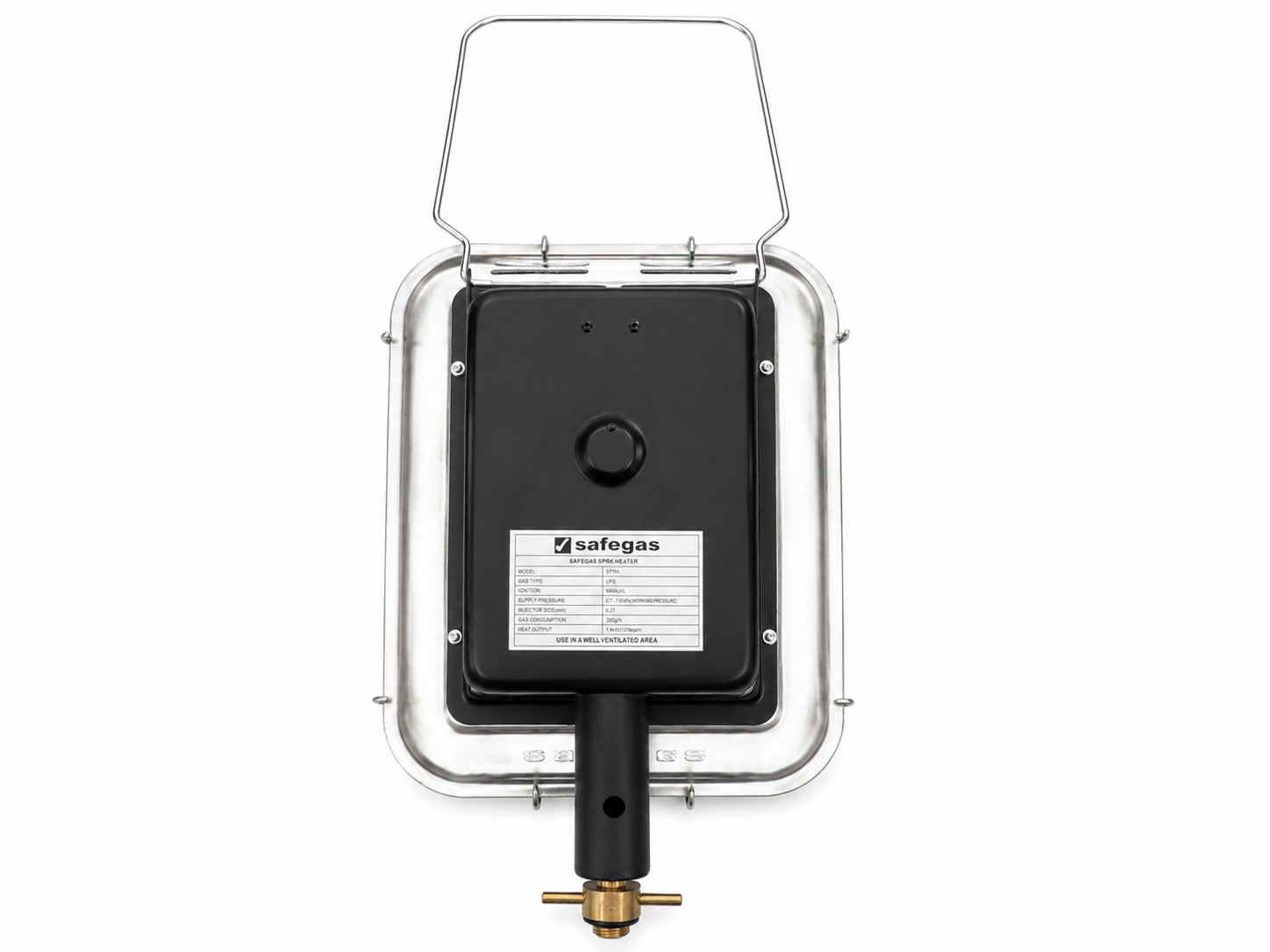 Safegas Portable Heater Large Rectangular