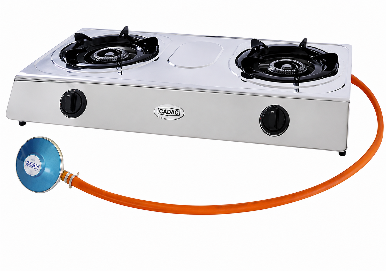 Cadac 2 Plate Gas Stove with Reg Kit