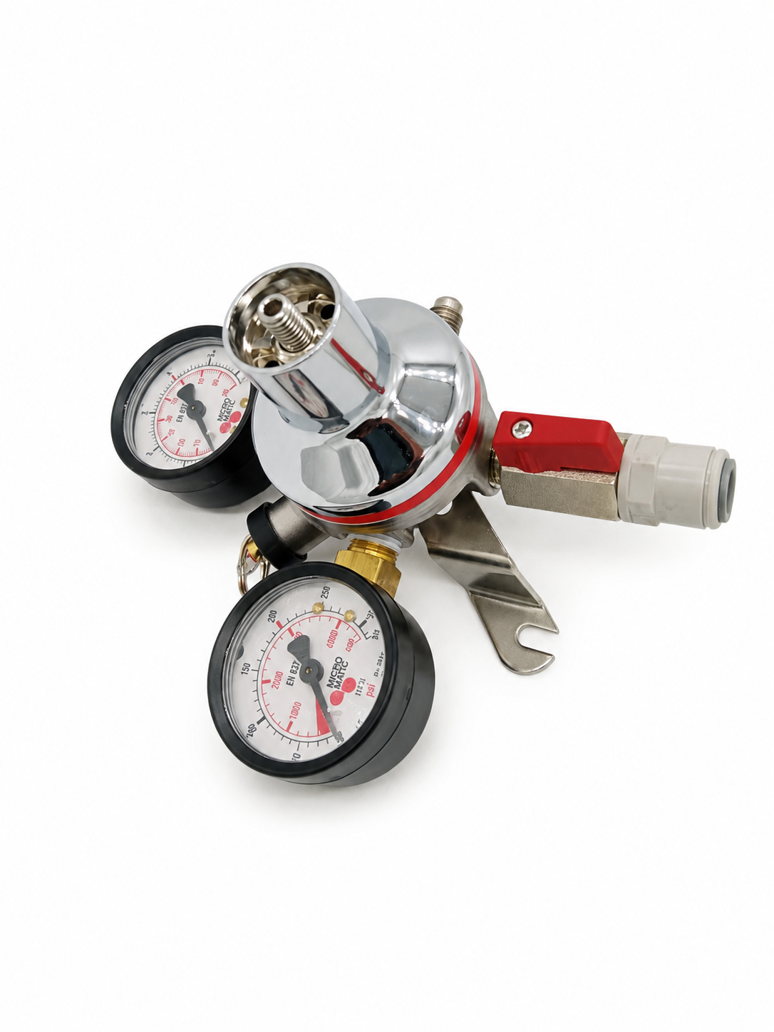 CO2 Primary Beer Regulator With Bracket