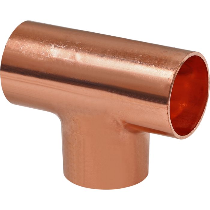 Copper 22mm Solder Equal Tee